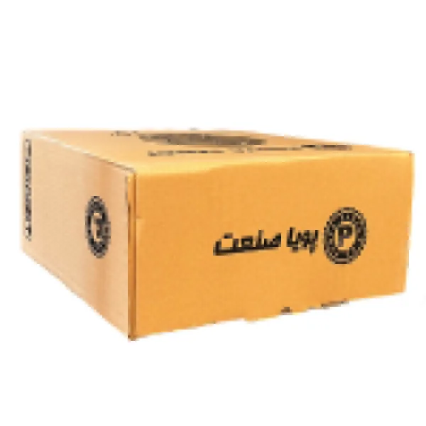 قالپاق چرخ پویا صنعت مدل 24 TU5 سایز 15 اینچ مناسب برای خودرو پژوپارس مجموعه 4 عددی 